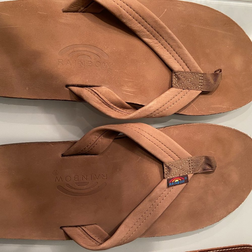 Rainbow Leather Sandal